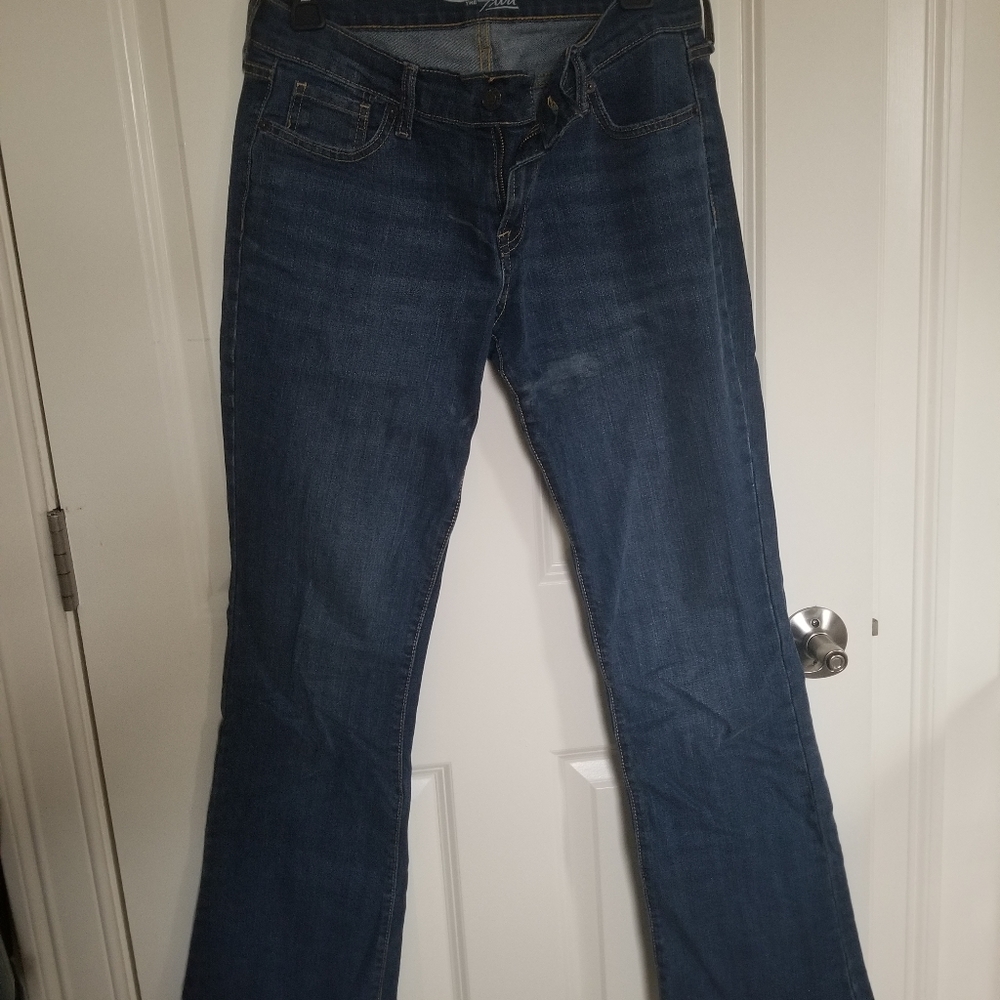 Old Navy the Flirt Jean Navy Blue Size 6 Regular